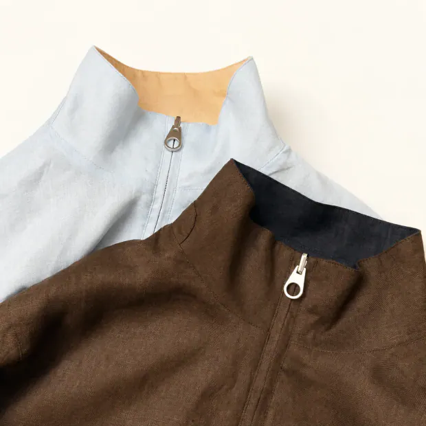 Men's Bomber Jacket in Carob Brown, product image 7 of 8