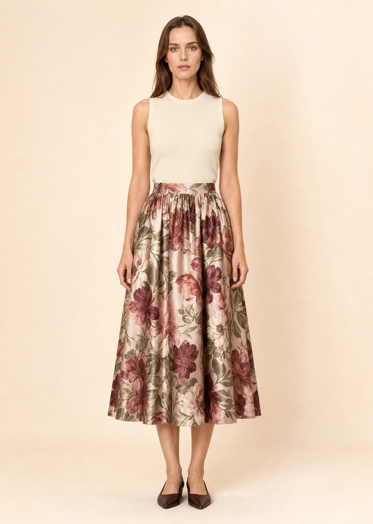 Floral Midi Skirt product image 10