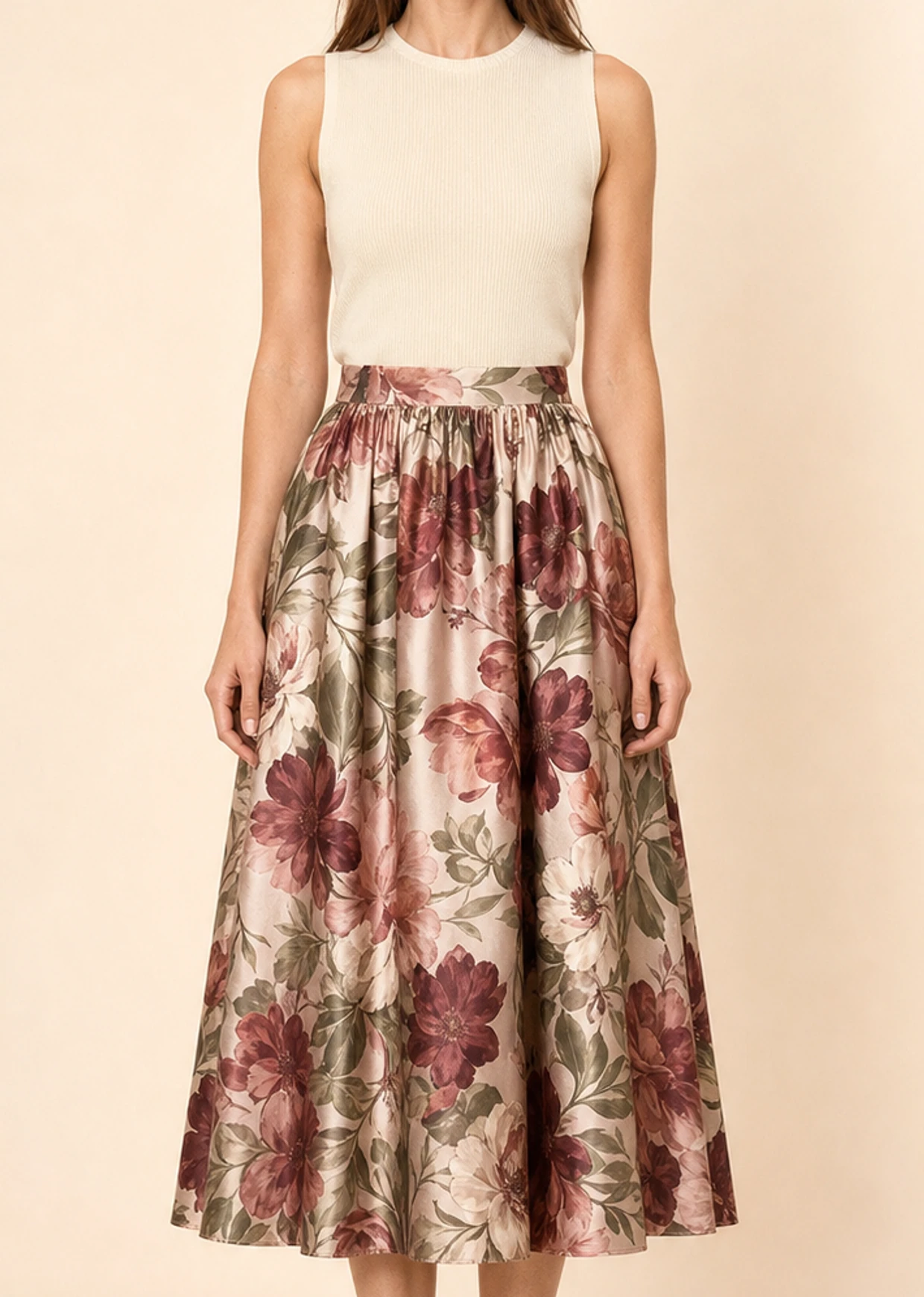 Floral Midi Skirt product image 20