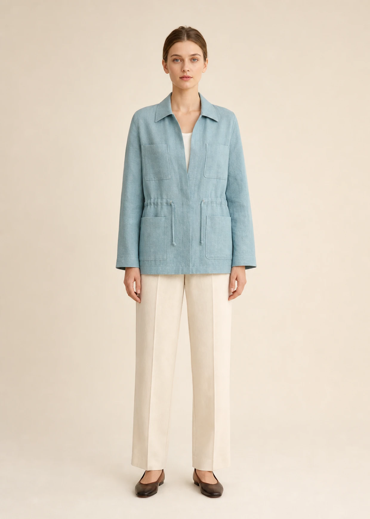 Linen Utility Jacket product image 10