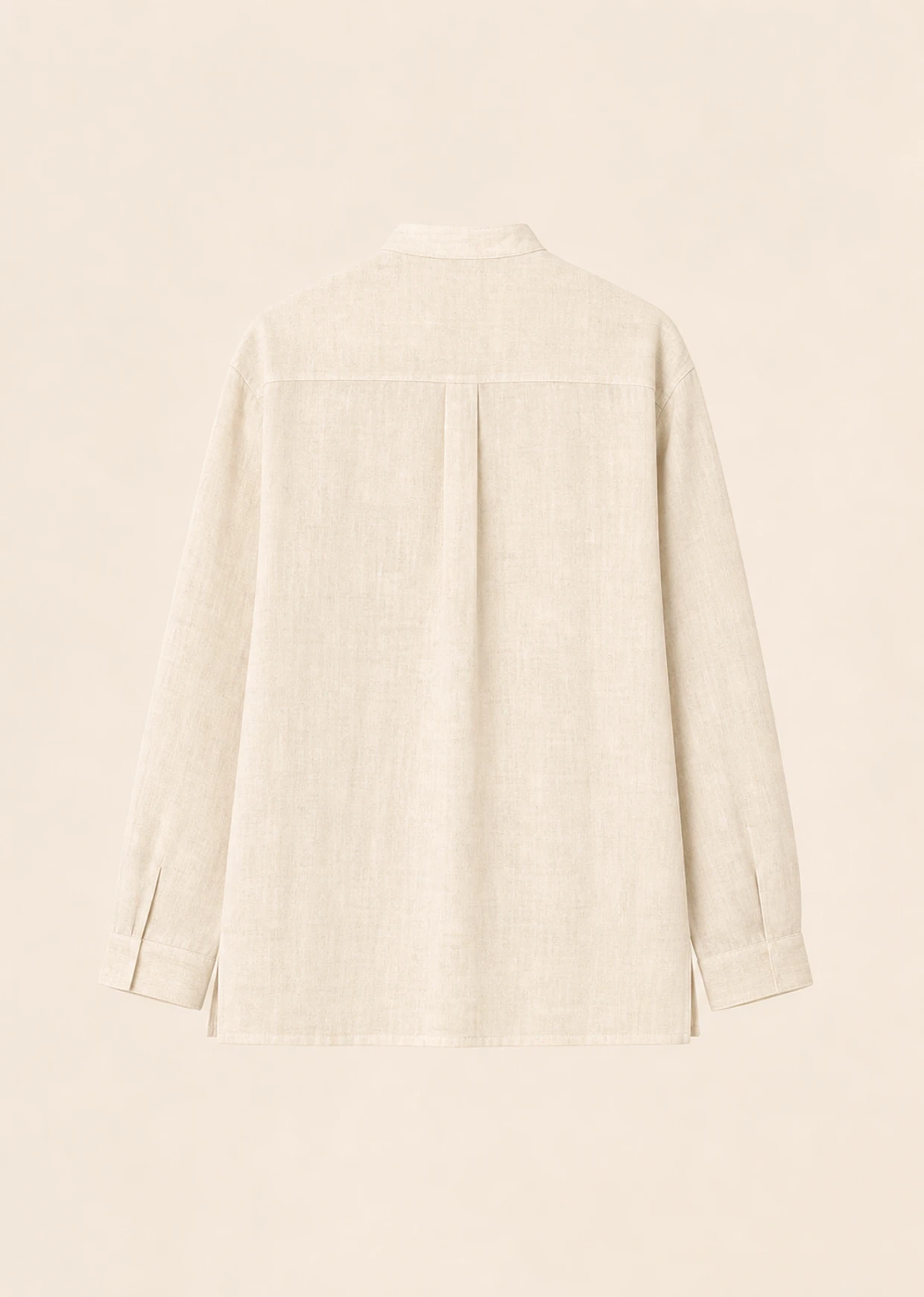 Mandarin-Collar Linen Shirt product image 60
