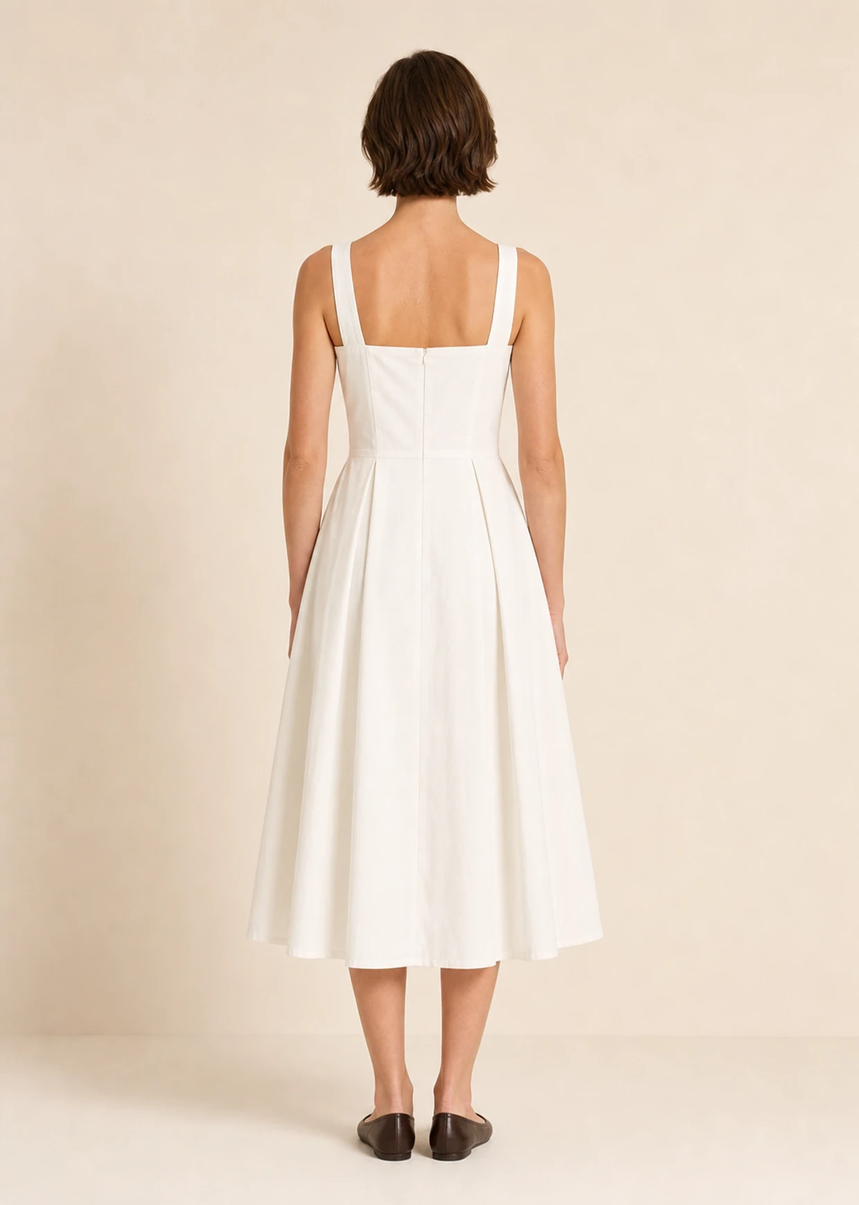 White Midi Dress product image 40