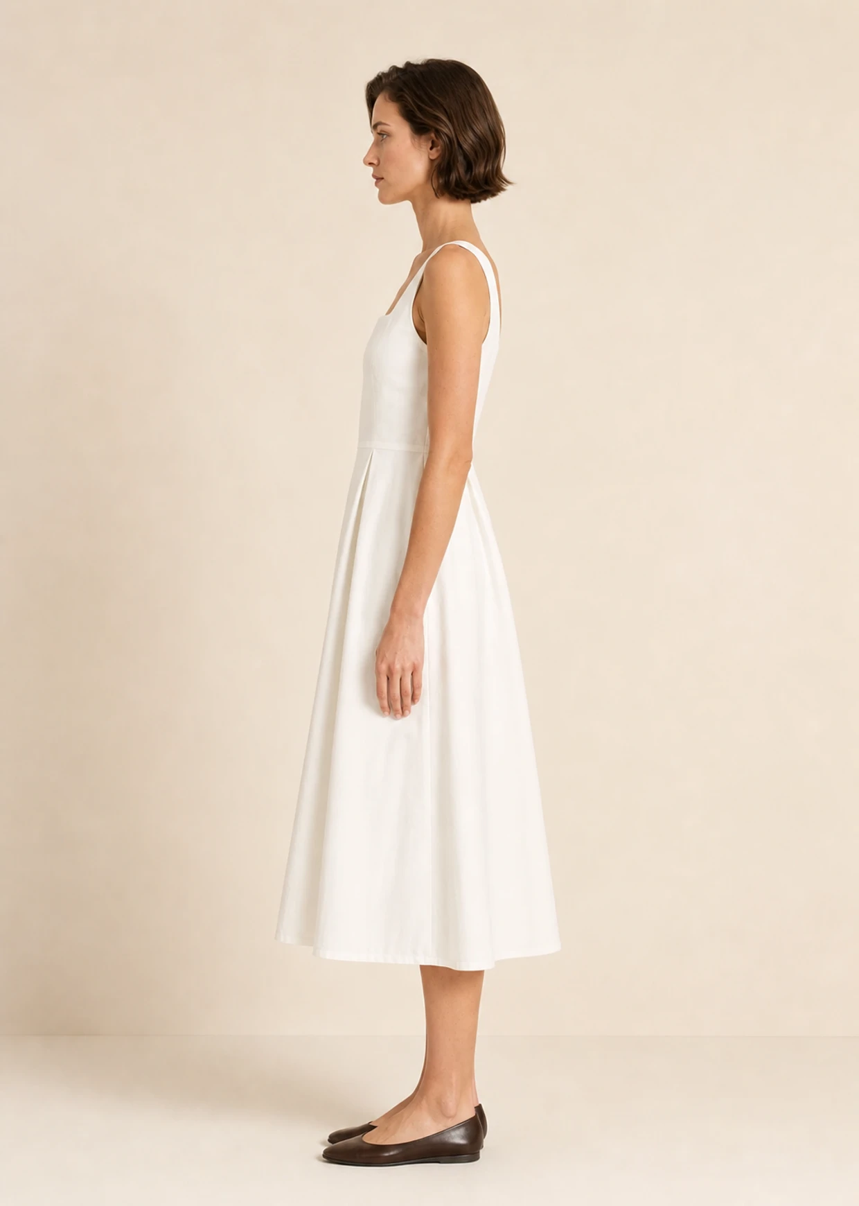 White Midi Dress product image 30