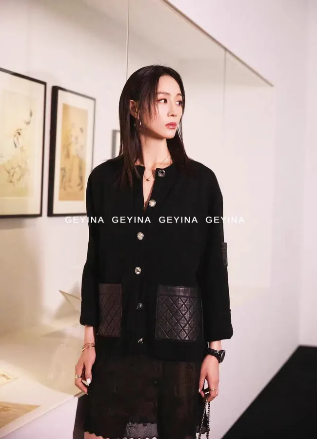 Black Slim-Fit Sleeveless Knit Top in Black, product view 02