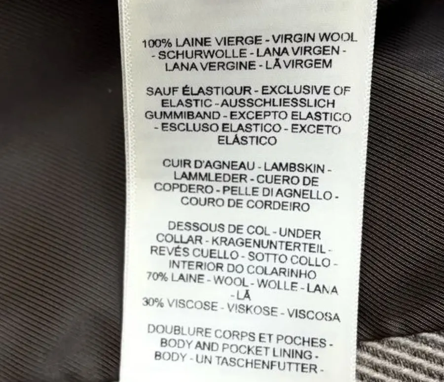 Antique Retro Leather-Inlaid Double-Layer Equestrian Twill Wool Suit in Taupe, product view 26