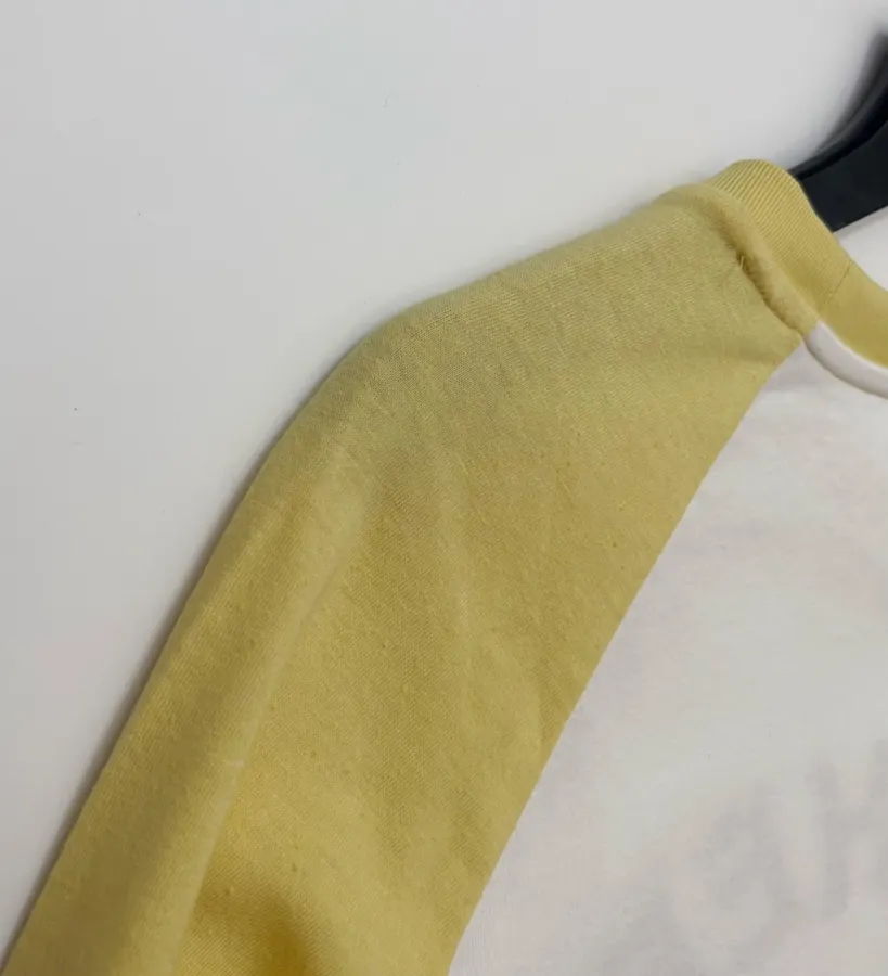 Color-Block Raglan Long-Sleeve T-Shirt in Khaki, product view 19