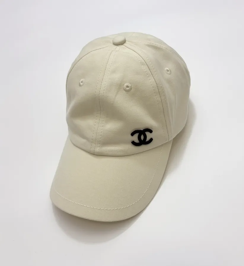 Baseball Cap, Sun Hat in Black and Ivory, product view 03
