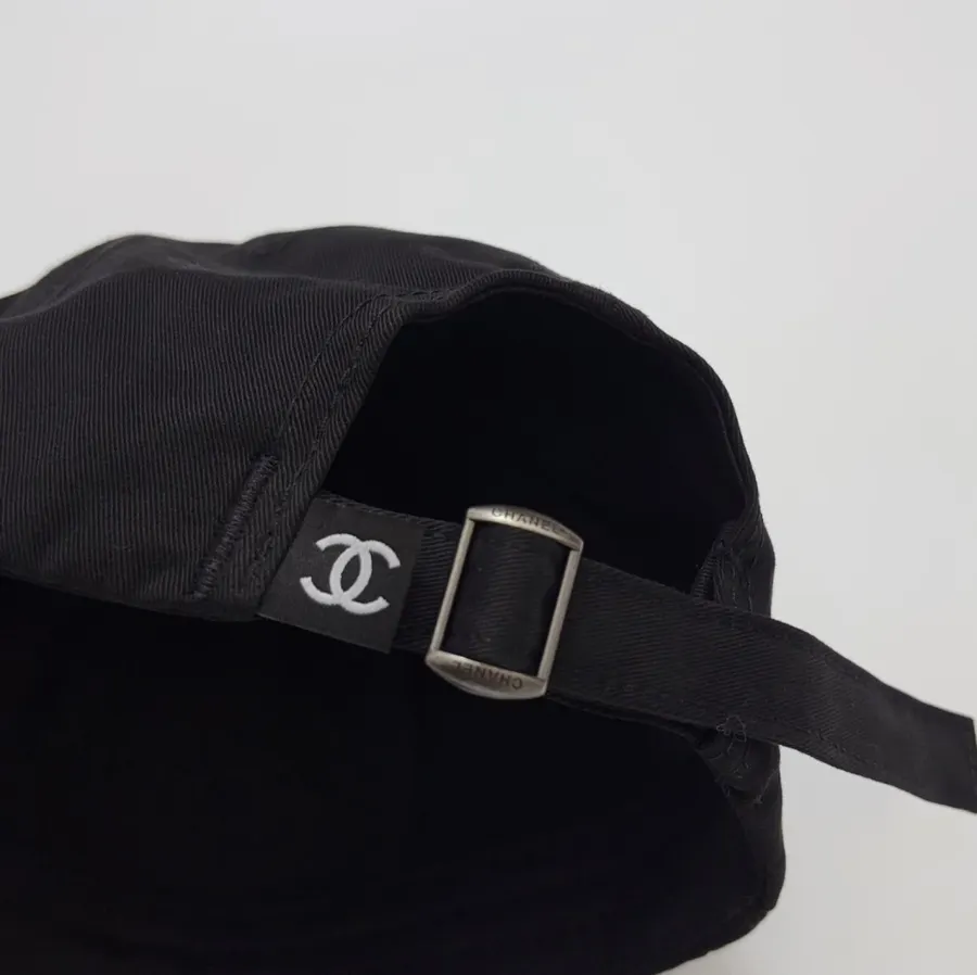 Baseball Cap, Sun Hat in Black and Ivory, product view 15