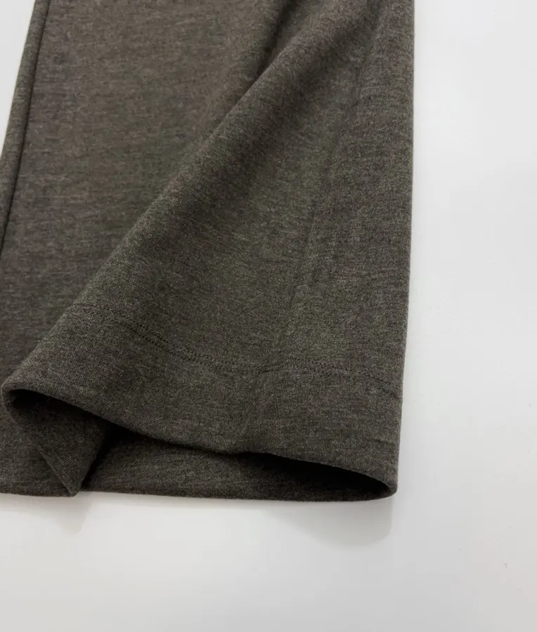 Slim-Fit Bootcut Pants with Elastic Waist Casual Long Trousers in Dark Olive, product view 10