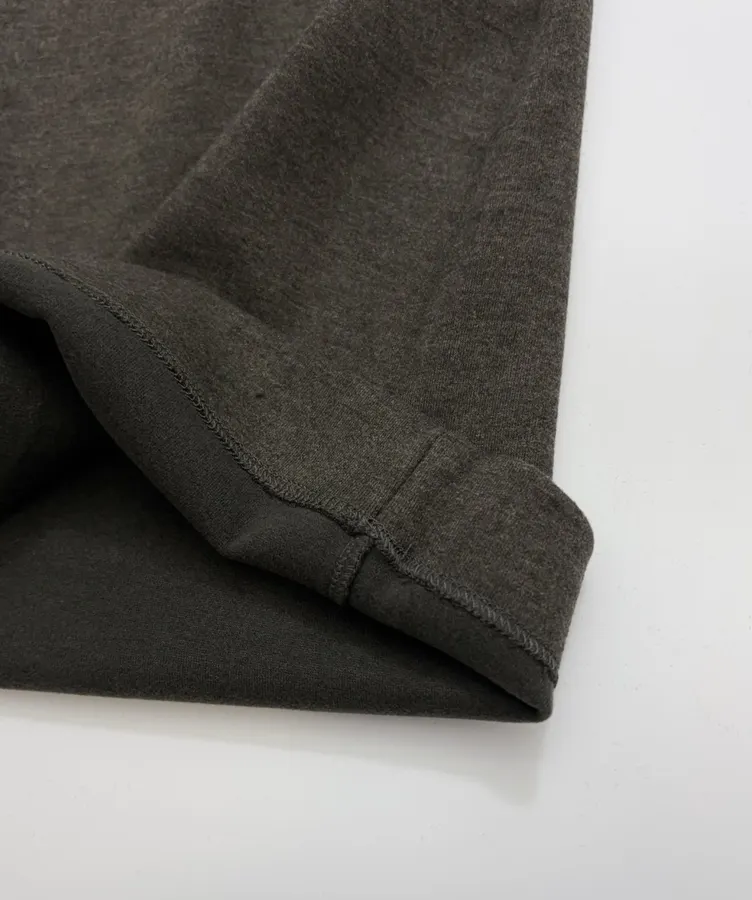 Slim-Fit Bootcut Pants with Elastic Waist Casual Long Trousers in Dark Olive, product view 12