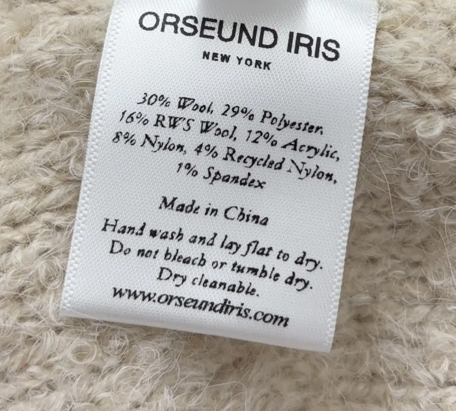 Ivory and Charcoal Colour-Block Casual Trousers in Ivory, product view 18