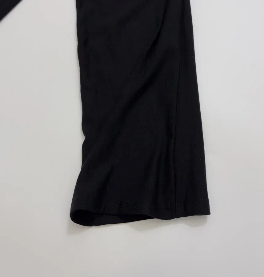 Pleated Wool Dress in Black, product view 08