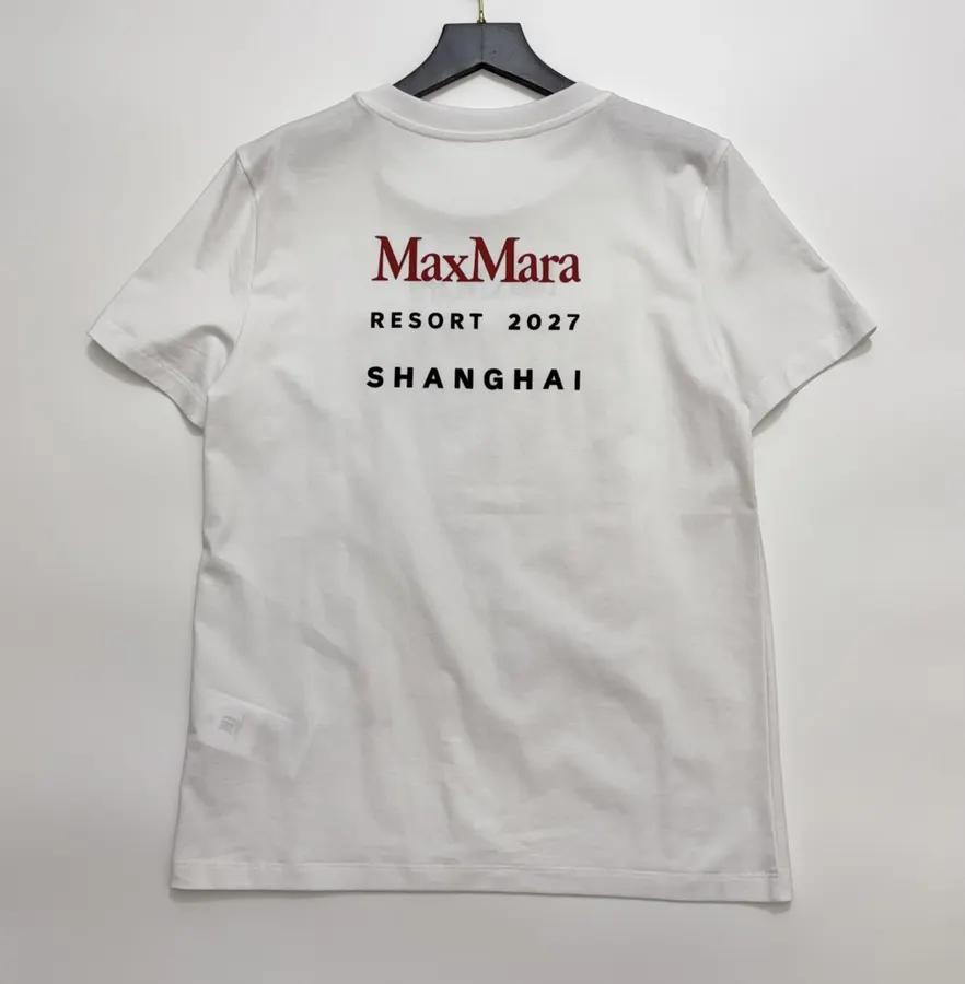 Red Printed Series Artistic Print Cotton T-Shirt, Top in Red, product view 13