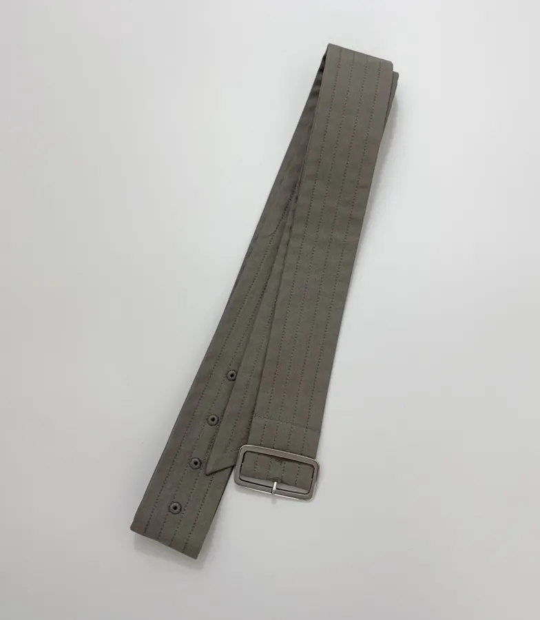 Commuter Mid-Length Trench Coat Outerwear in Olive Gray, product view 15