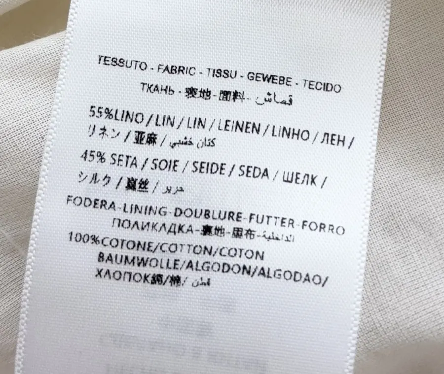 Printed Cinched Dress in Ivory Multicolor, product view 18