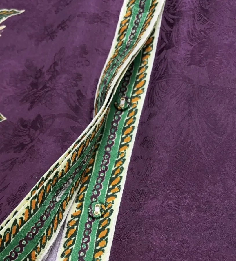 Silk Blend Shirt in Burgundy Multicolor, product view 11