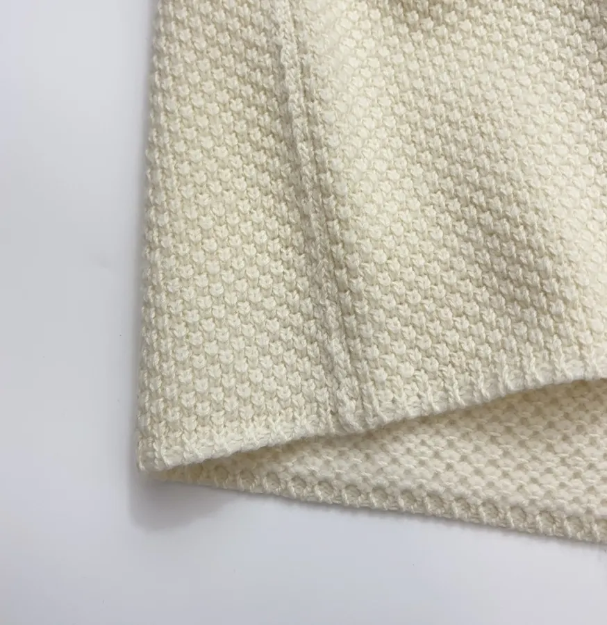 Wool Cardigan Jacket in Off-White, product view 11