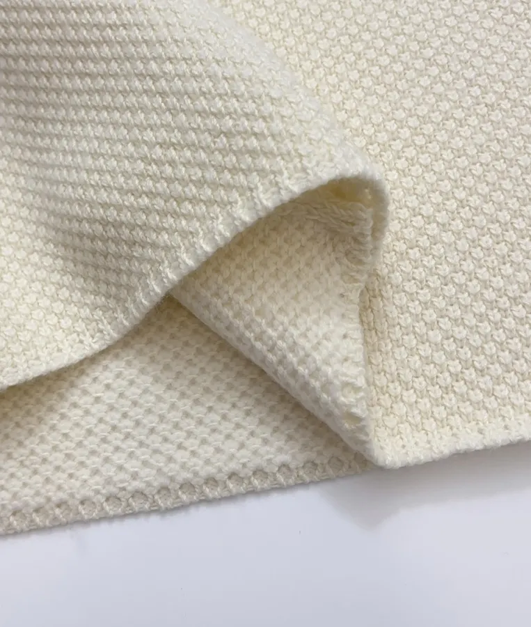 Wool Cardigan Jacket in Off-White, product view 12