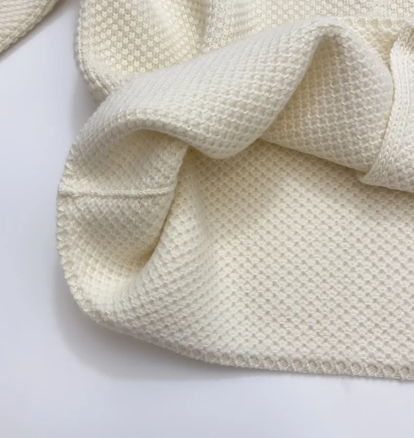 Wool Cardigan Jacket in Off-White, product view 13