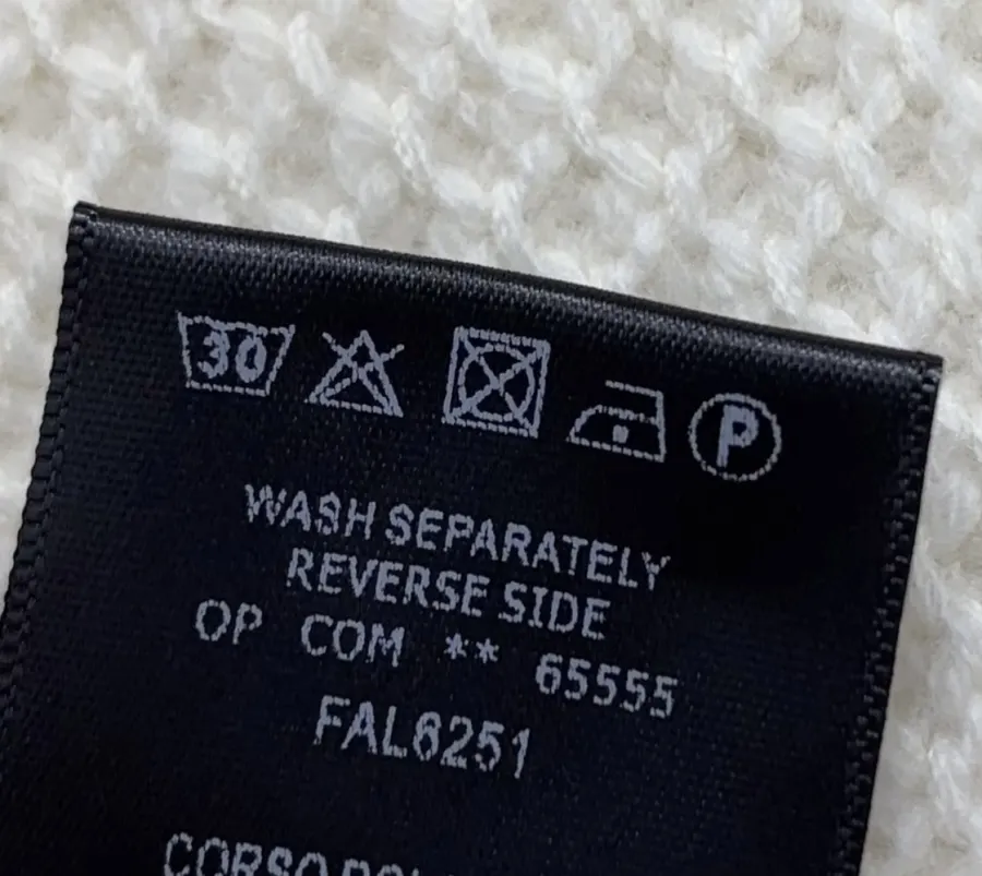 Wool Cardigan Jacket in Off-White, product view 18