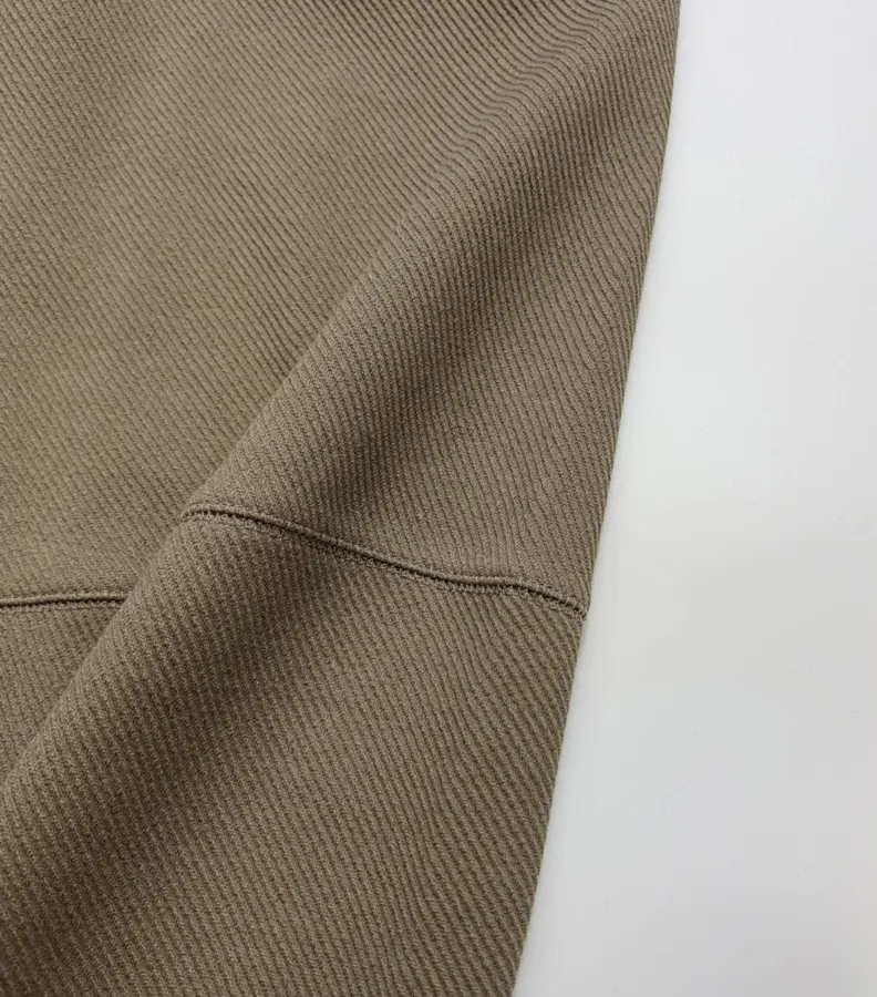Loose Twill Textured Casual Pants in Khaki, product view 06