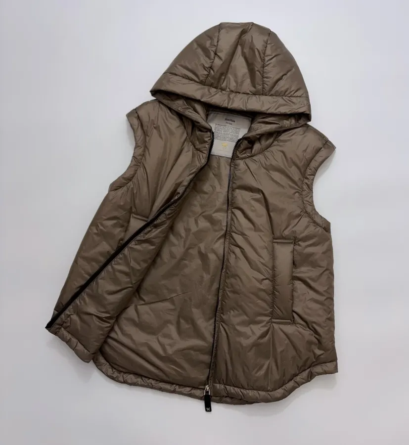 Casual All-Match Sleeveless Vest Jacket in Taupe, product view 13