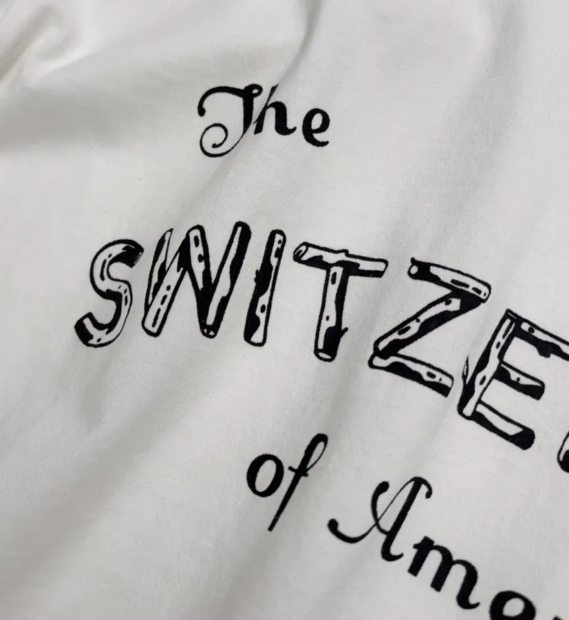 Graffiti Graphic Pocket Long-Sleeve T-Shirt in White, product view 05