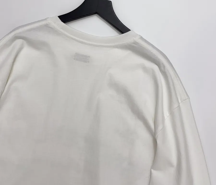 Graffiti Graphic Pocket Long-Sleeve T-Shirt in White, product view 14