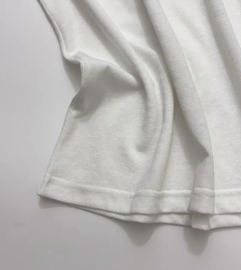 Graffiti Graphic Relaxed Long-Sleeve T-Shirt in White, product view 10