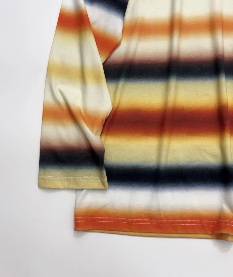 Relaxed Striped T-Shirt in Multicolor, product view 07