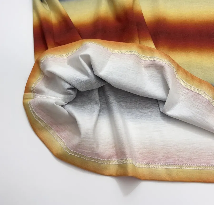 Relaxed Striped T-Shirt in Multicolor, product view 09