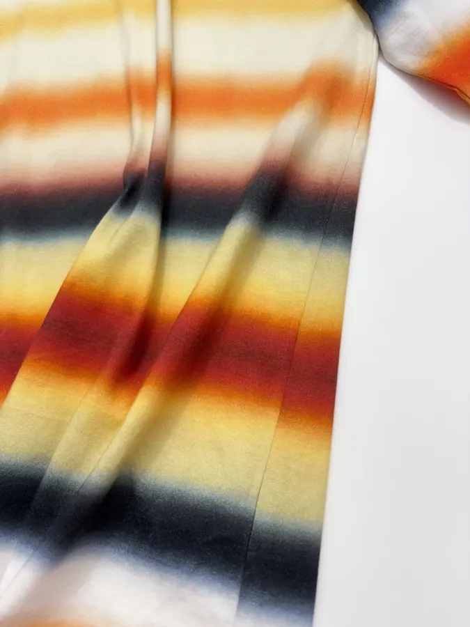 Relaxed Striped T-Shirt in Multicolor, product view 10