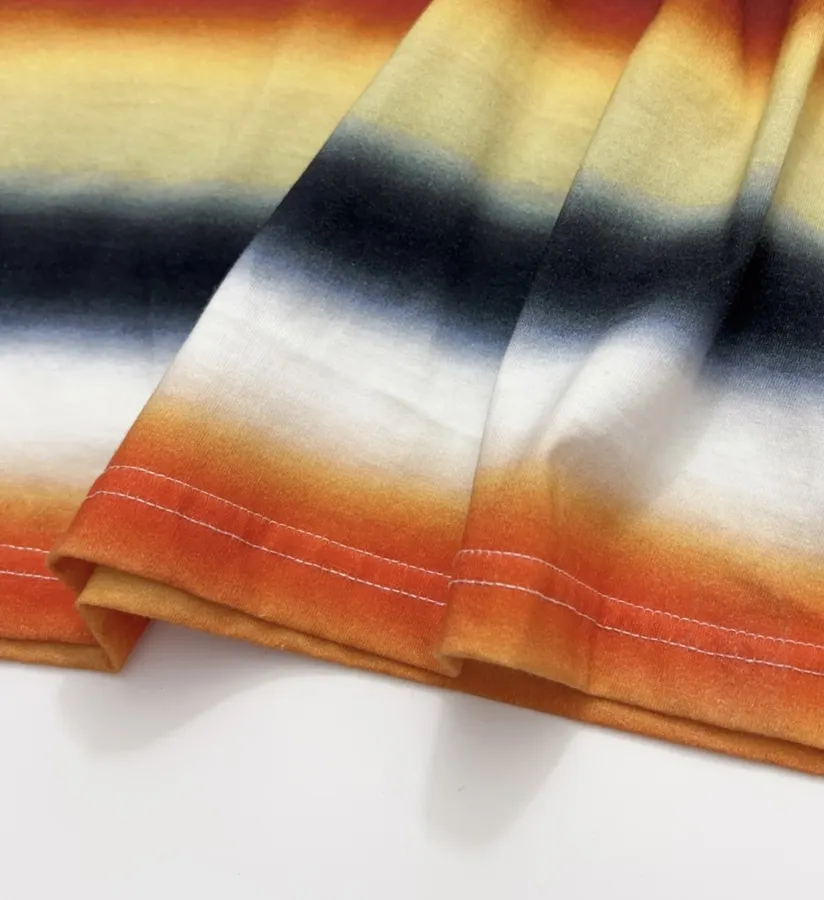 Relaxed Striped T-Shirt in Multicolor, product view 11