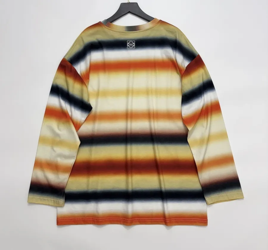 Relaxed Striped T-Shirt in Multicolor, product view 12