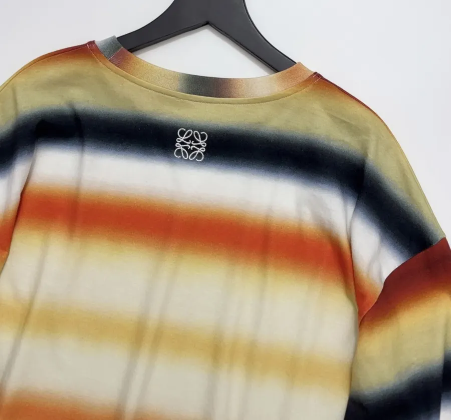Relaxed Striped T-Shirt in Multicolor, product view 13
