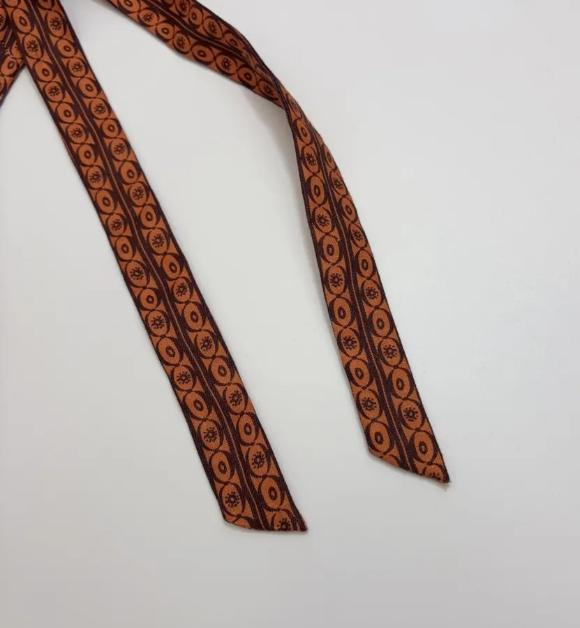 Orange Island Print Strap Dress with Tie-Waist Linen Style Flared Resort Maxi Dress in Orange, product view 11
