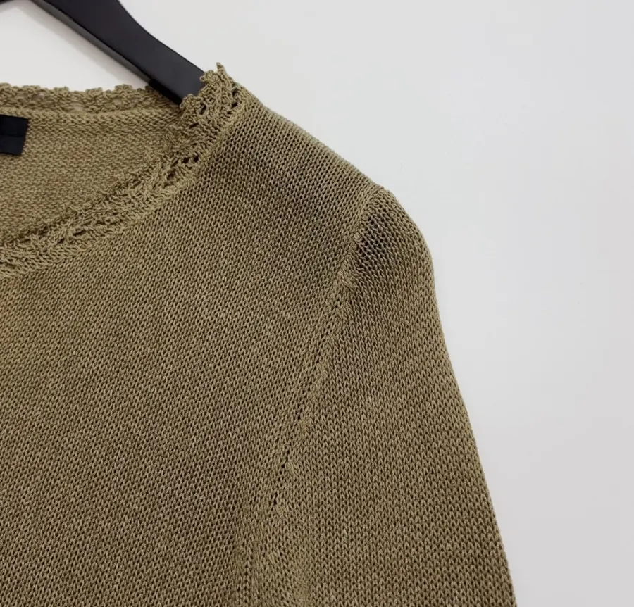 Cardigan + Knitted Sling in Taupe, product view 05