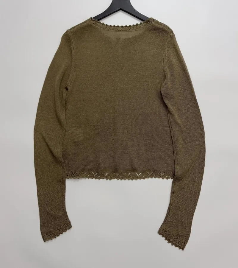 Cardigan + Knitted Sling in Taupe, product view 15