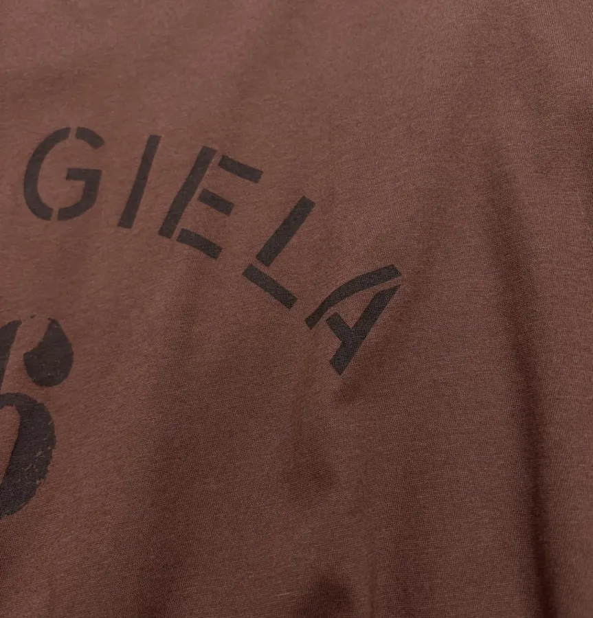 Brown Double-Sided Long-Sleeve T-Shirt in Brown, product view 04