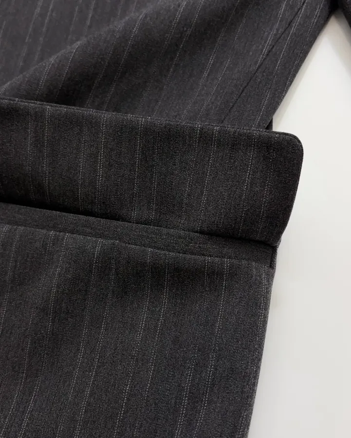 Striped Suit Jacket in Charcoal, product view 13