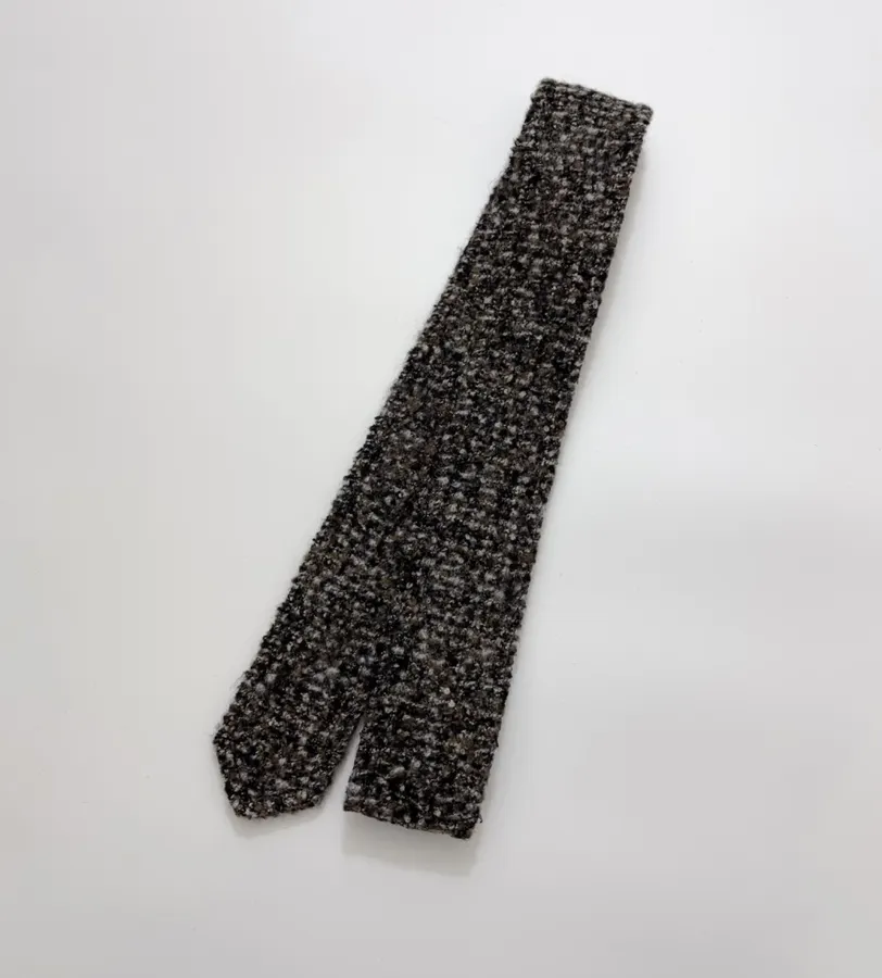 Retro Lapel Herringbone Loose Long Warm Woolen Coat Jacket in Dark Brown, product view 24