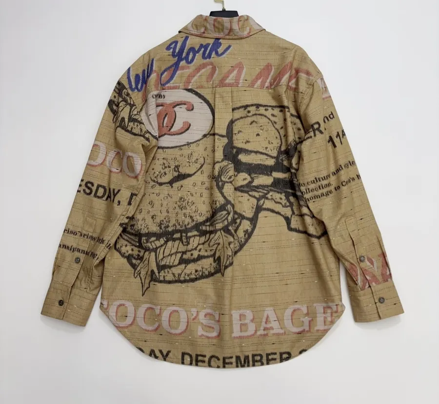 Shirt-Coat in Khaki, product view 13