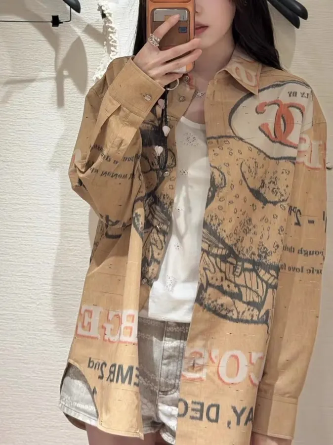 Shirt-Coat in Khaki, product view 20