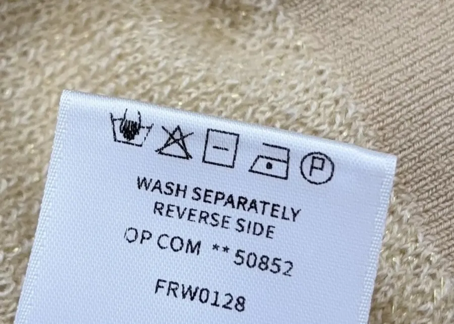 Honeycomb-Weave Cashmere Knitted Round-Neck Short-Sleeve Top in Khaki, product view 14