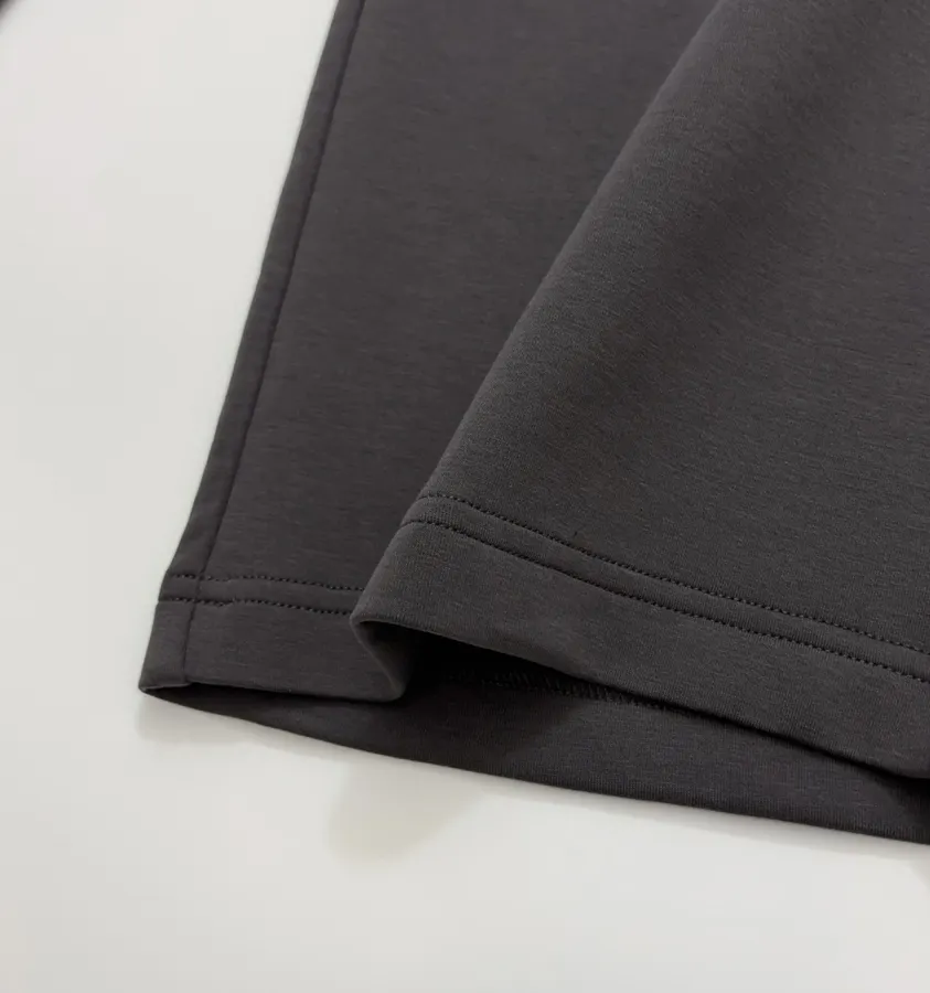 Loose Drawstring Long Pants, Casual Trousers in Black, product view 09