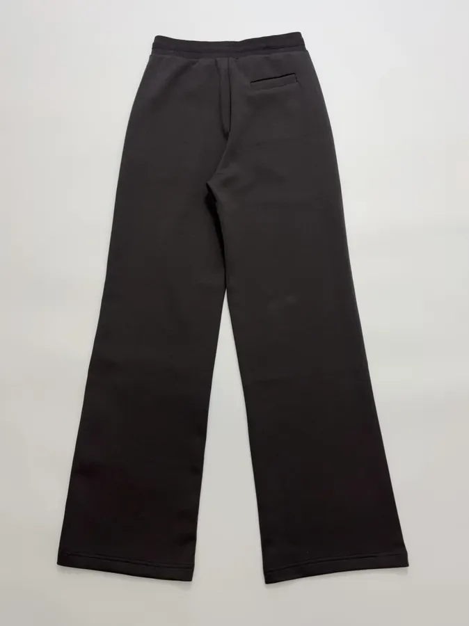 Loose Drawstring Long Pants, Casual Trousers in Black, product view 12