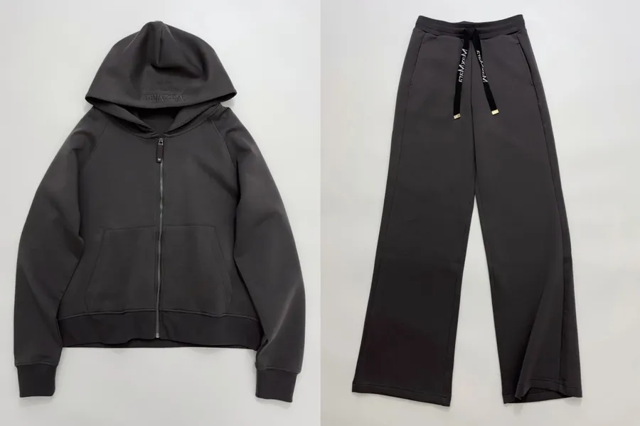 Sweatshirt + Casual Pants in Charcoal, product view