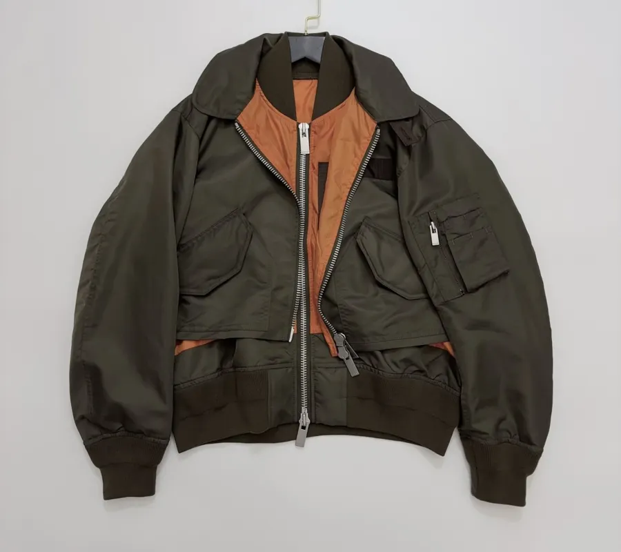 Jacket, Outerwear in Olive Green, product view 01