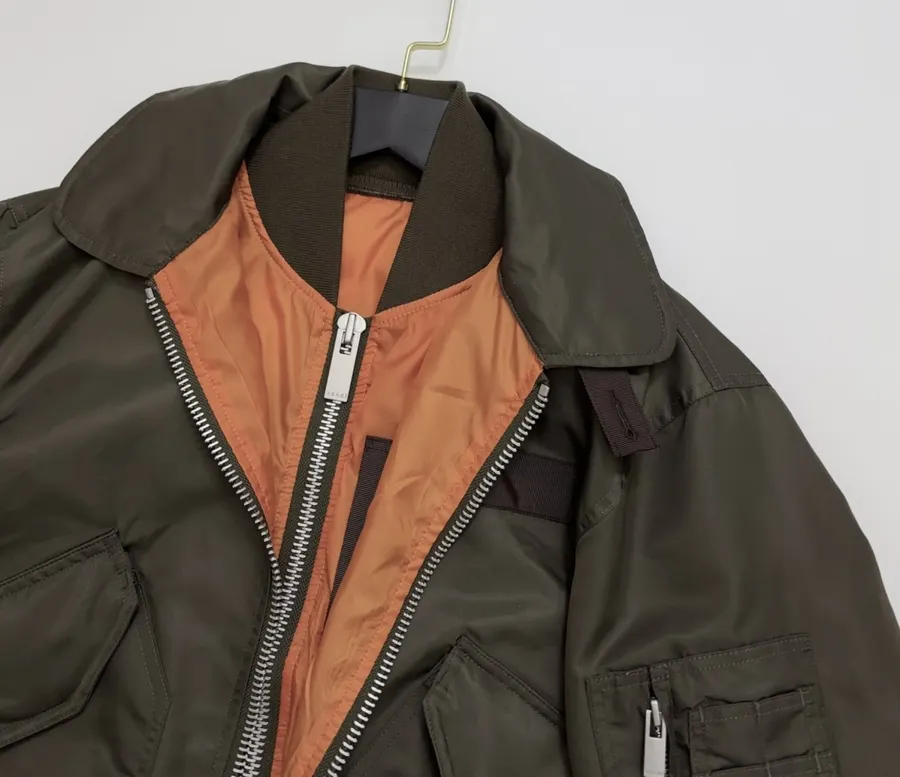 Jacket, Outerwear in Olive Green, product view 02