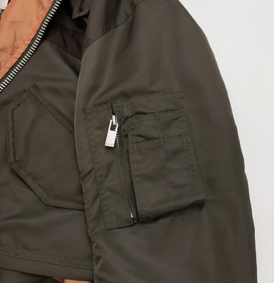 Jacket, Outerwear in Olive Green, product view 04